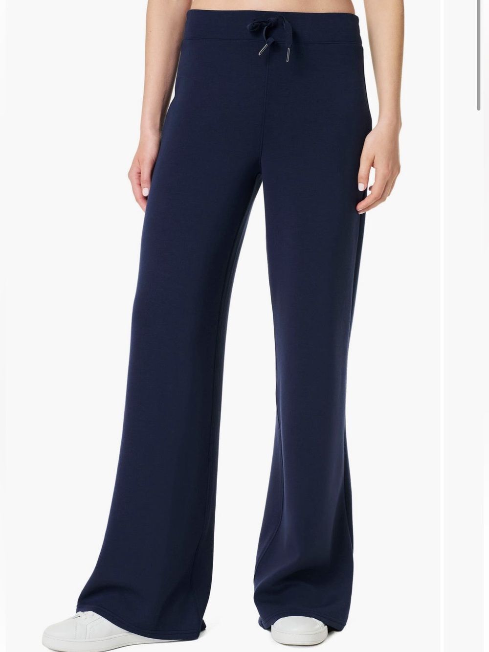SPANX AirEssentials Wide Leg Pants in Timeless Navy